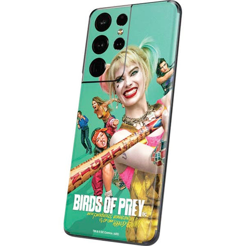 DC Comics Harley Quinn Birds of Prey Movie Poster Galaxy S21 Ultra 5G Skin