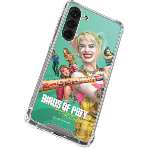 DC Comics Harley Quinn Birds of Prey Movie Poster Galaxy S23 Plus Clear Case