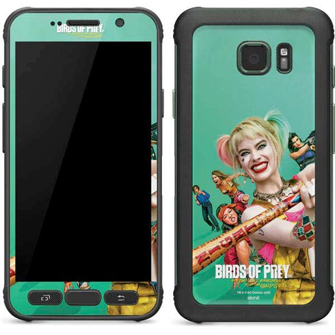 DC Comics Harley Quinn Birds of Prey Movie Poster Galaxy S7 Active Skin