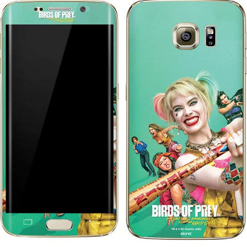 DC Comics Harley Quinn Birds of Prey Movie Poster Galaxy S7 Edge Skin