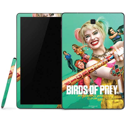 DC Comics Harley Quinn Birds of Prey Movie Poster Samsung Galaxy Tab Skin