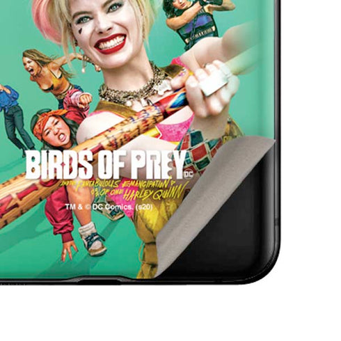 DC Comics Harley Quinn Birds of Prey Movie Poster Galaxy Z Flip Skin