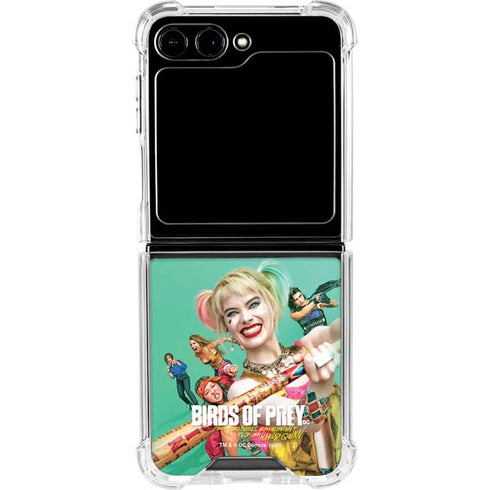 DC Comics Harley Quinn Birds of Prey Galaxy Z Flip5 5G Clear Case