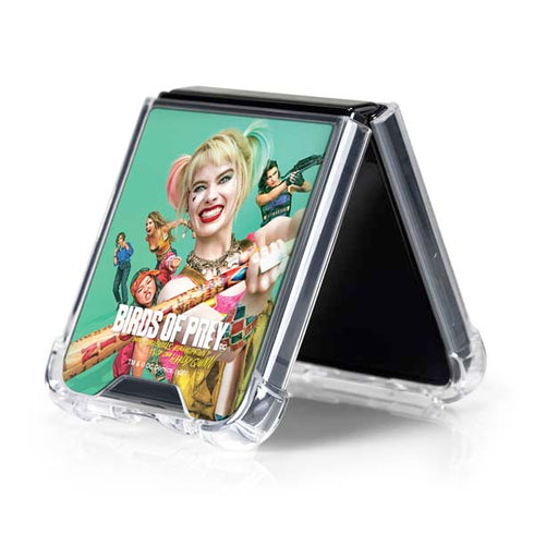 DC Comics Harley Quinn Birds of Prey Galaxy Z Flip5 5G Clear Case