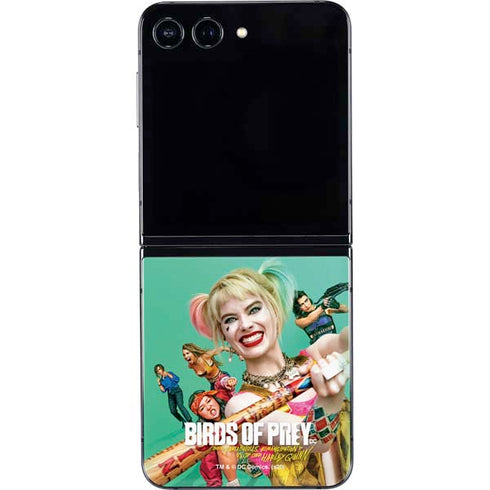 DC Comics Harley Quinn Birds of Prey Galaxy Z Flip5 5G Skin