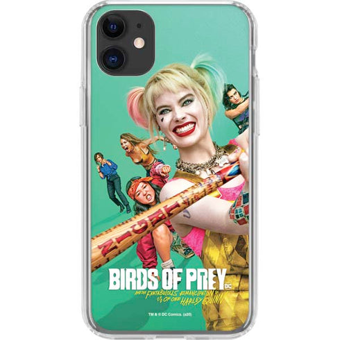 DC Comics Harley Quinn Birds of Prey iPhone 11 Clear Case