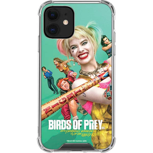 DC Comics Harley Quinn Birds of Prey Movie Poster iPhone 12 Clear Case