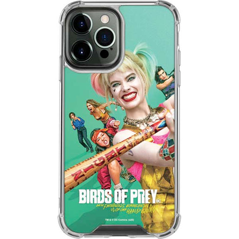 DC Comics Harley Quinn Birds of Prey iPhone 15 Pro Max Clear Case