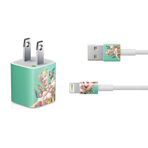 DC Comics Harley Quinn Birds of Prey Movie Poster iPhone Charger (5W USB) Skin