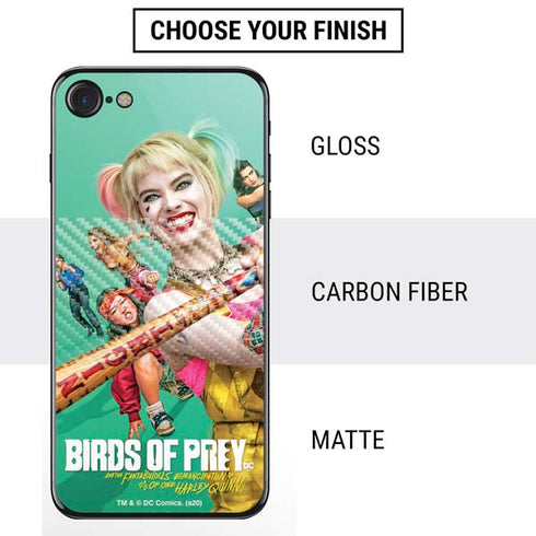 DC Comics Harley Quinn Birds of Prey Movie Poster iPhone SE (2nd & 3rd Gen) Skin