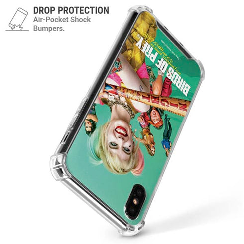 DC Comics Harley Quinn Birds of Prey iPhone XS Max Clear Case