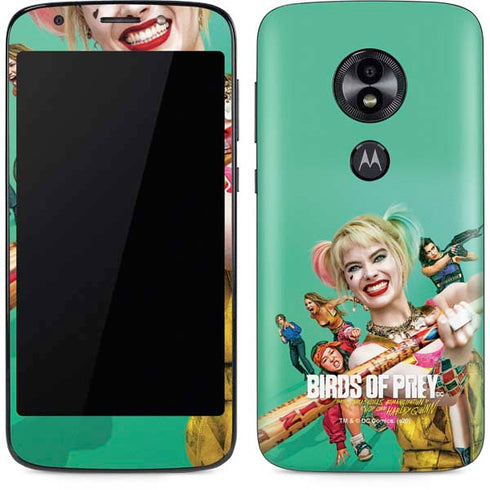 DC Comics Harley Quinn Birds of Prey Movie Poster Moto E5 Play Skin