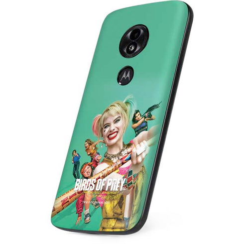 DC Comics Harley Quinn Birds of Prey Movie Poster Moto E5 Play Skin