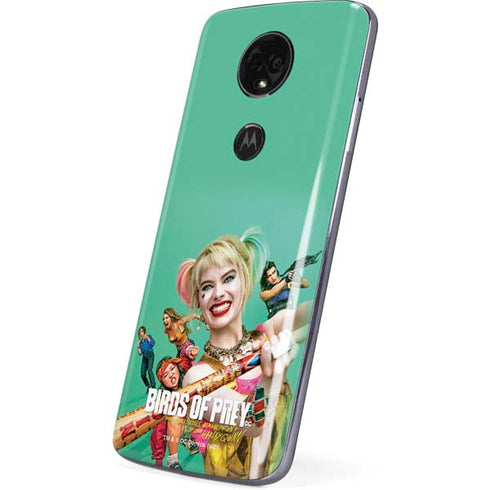 DC Comics Harley Quinn Birds of Prey Movie Poster Moto E5 Plus Skin