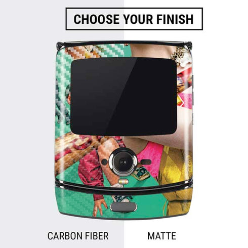 DC Comics Harley Quinn Birds of Prey Movie Poster Motorola RAZR Skin