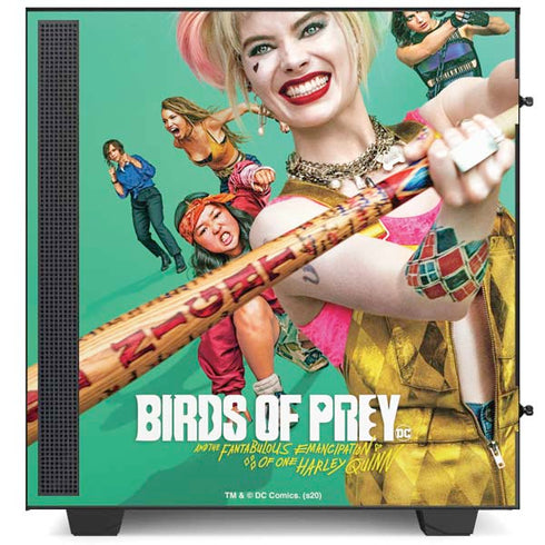 DC Comics Harley Quinn Birds of Prey Movie Poster NZXT H510 Compact ATX Mid-Tower Case Skin