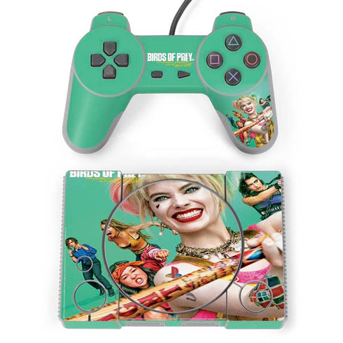 DC Comics Harley Quinn Birds of Prey Movie Poster PlayStation Classic Bundle Skin