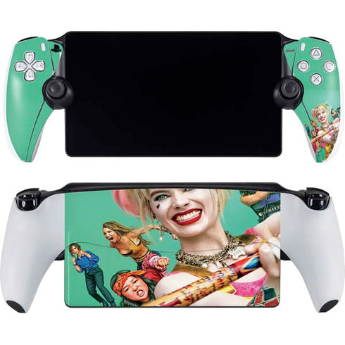 DC Comics Harley Quinn Birds of Prey PlayStation Portal Remote Player Skin