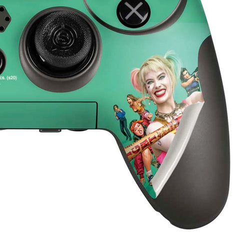 DC Comics Harley Quinn Birds of Prey Movie Poster PlayStation Scuf Vantage 2 Controller Skin