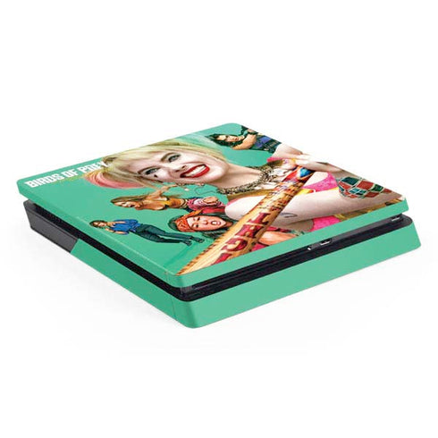 DC Comics Harley Quinn Birds of Prey Movie Poster PS4 Slim Skin