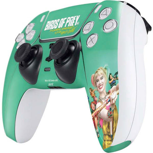 DC Comics Harley Quinn Birds of Prey Movie Poster PS5 Controller Skin