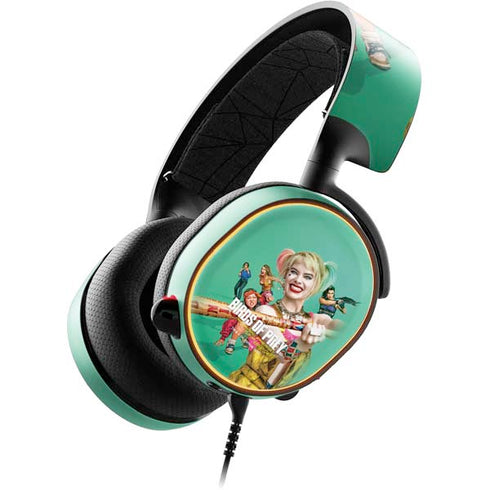 DC Comics Harley Quinn Birds of Prey Movie Poster SteelSeries Arctis 5 Skin