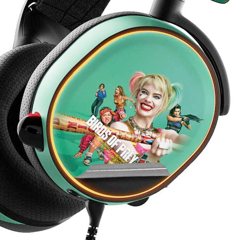 DC Comics Harley Quinn Birds of Prey Movie Poster SteelSeries Arctis 5 Skin