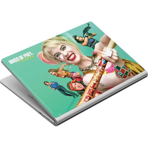 DC Comics Harley Quinn Birds of Prey Movie Poster Surface Book Skin