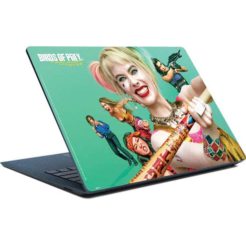 DC Comics Harley Quinn Birds of Prey Movie Poster Surface Laptop Skin
