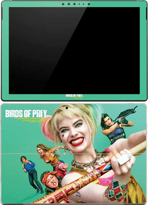 DC Comics Harley Quinn Birds of Prey Movie Poster Surface Pro (2017) Skin