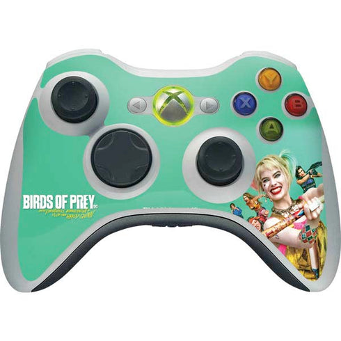 DC Comics Harley Quinn Birds of Prey Movie Poster Xbox 360 Wireless Controller Skin