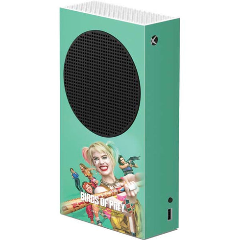DC Comics Harley Quinn Birds of Prey Movie Poster Xbox Series S Console Skin