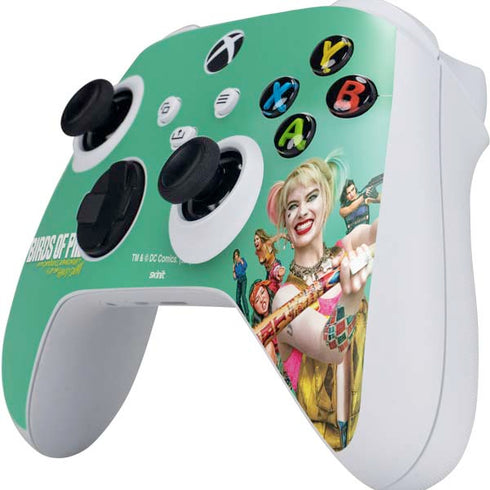 DC Comics Harley Quinn Birds of Prey Movie Poster Xbox Series S Controller Skin