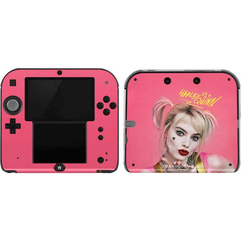 DC Comics Harley Quinn Movie Character Poster Nintendo 2DS Skin