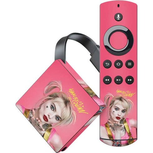 DC Comics Harley Quinn Movie Character Poster Amazon Fire TV Skin