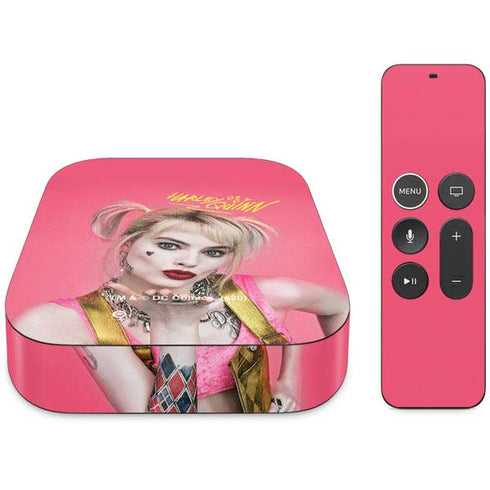 DC Comics Harley Quinn Movie Character Poster Apple TV Skin