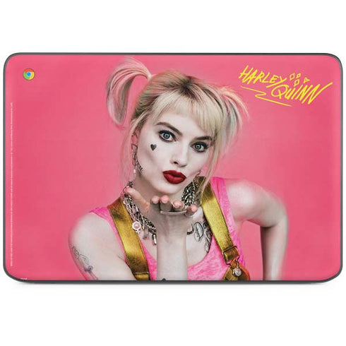 DC Comics Harley Quinn Blowing Kisses HP Chromebook Skin