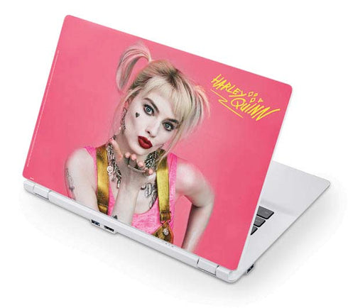 DC Comics Harley Quinn Movie Character Poster Acer Chromebook Skin