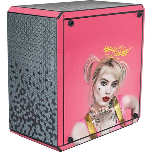 DC Comics Harley Quinn Movie Character Poster Cooler Master MasterBox Q300L Mini Tower Skin