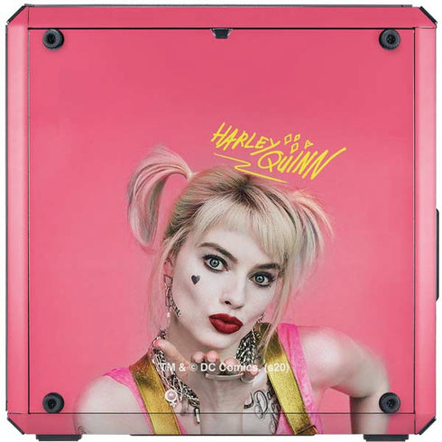 DC Comics Harley Quinn Movie Character Poster Cooler Master MasterBox Q300L Mini Tower Skin