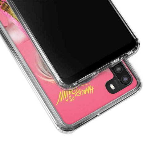 DC Comics Harley Quinn Movie Character Poster Galaxy A21 Clear Case