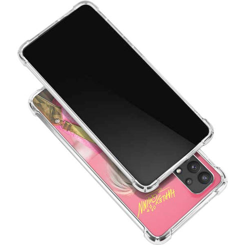 DC Comics Harley Quinn Movie Character Poster Galaxy A32 5G Clear Case