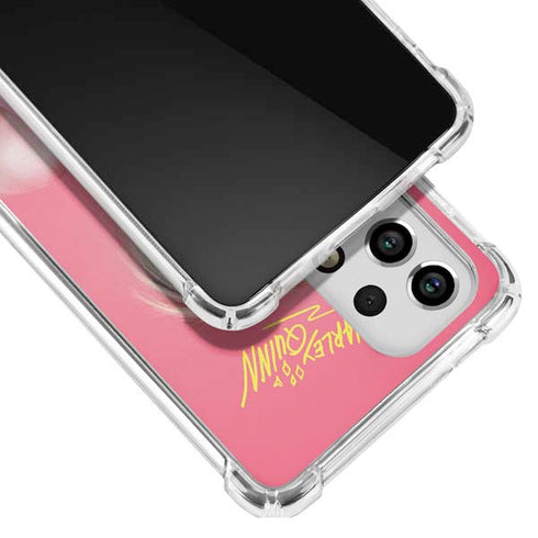 DC Comics Harley Quinn Movie Character Poster Galaxy A53 5G Clear Case