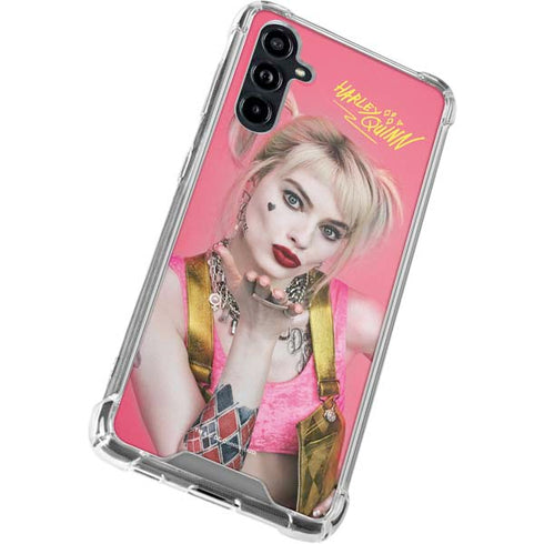 DC Comics Harley Quinn Blowing Kisses Galaxy A54 5G Clear Case