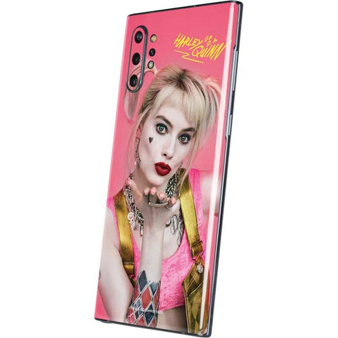 DC Comics Harley Quinn Movie Character Poster Galaxy Note 10 Plus Skin