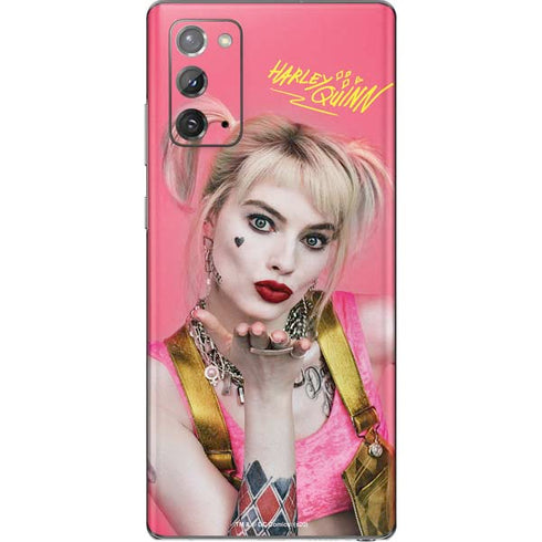 DC Comics Harley Quinn Movie Character Poster Galaxy Note20 5G Skin