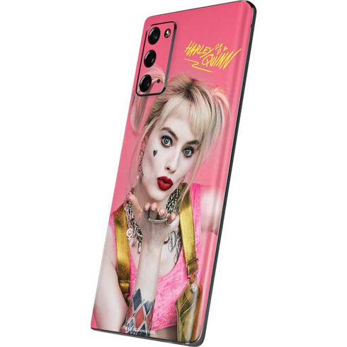 DC Comics Harley Quinn Movie Character Poster Galaxy Note20 5G Skin