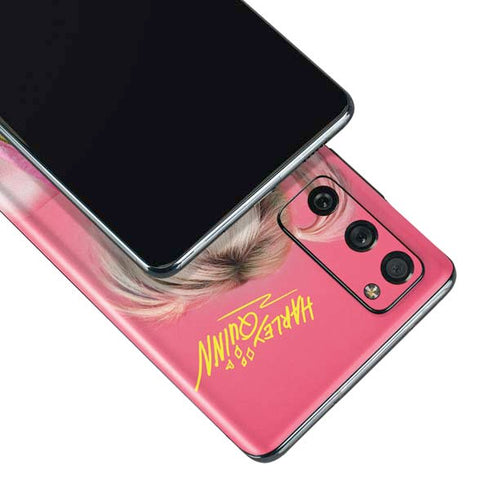 DC Comics Harley Quinn Movie Character Poster Galaxy S20 Fan Edition Skin