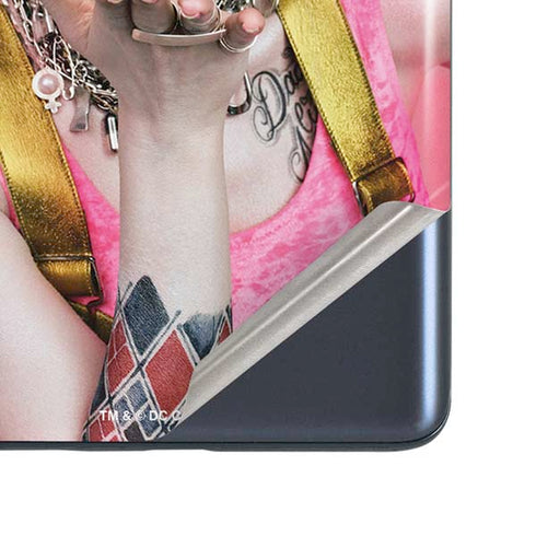 DC Comics Harley Quinn Movie Character Poster Galaxy S20 Fan Edition Skin