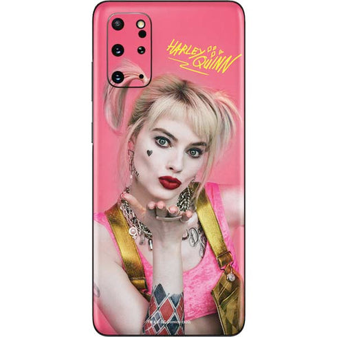 DC Comics Harley Quinn Movie Character Poster Galaxy S20 Plus Skin